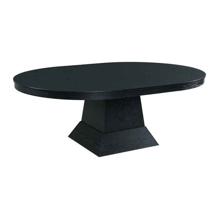 Maddox - Oval Dining Table - Black – Dining Tables by Elements International at Furniture Wholesale Plus , Nashville furniture store
