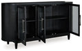 Rowanbeck - Dining Room Server - Black – Servers by Signature Design by Ashley® at Furniture Wholesale Plus , Nashville furniture store
