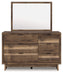 Chirason - 3 Pc. - Full Panel Storage Bed, Dresser And Mirror - Brown – 3 Piece Bedroom Sets by Signature Design by Ashley® at Furniture Wholesale Plus , Nashville furniture store
