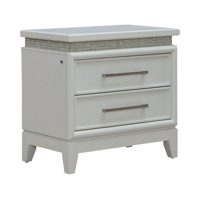 Reflections - Nightstand With Charging Station – Nightstands by Liberty Furniture at Furniture Wholesale Plus , Nashville furniture store