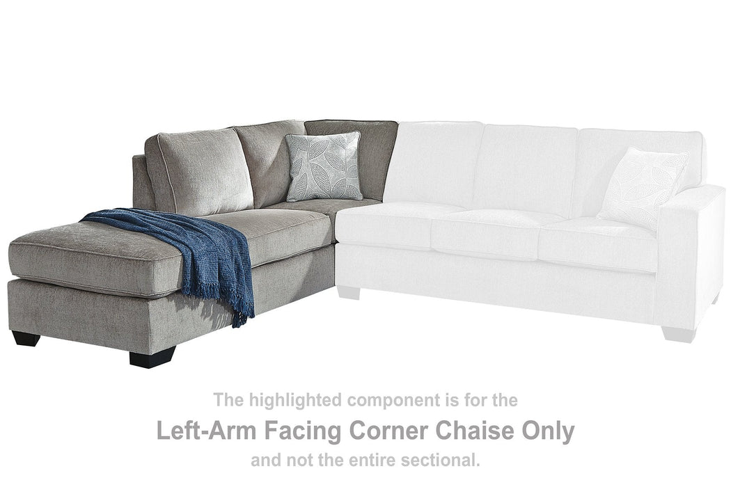 Altari 2-Piece Sectional with Chaise - Premium Sectional from Ashley Furniture - Just $936.39! Shop now at Furniture Wholesale Plus  We are the best furniture store in Nashville, Hendersonville, Goodlettsville, Madison, Antioch, Mount Juliet, Lebanon, Gallatin, Springfield, Murfreesboro, Franklin, Brentwood