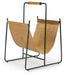 Faronworth - Brown / Black - Magazine Rack - Premium Storage Baskets from Signature Design by Ashley® - Just $88! Shop now at Furniture Wholesale Plus  We are the best furniture store in Nashville, Hendersonville, Goodlettsville, Madison, Antioch, Mount Juliet, Lebanon, Gallatin, Springfield, Murfreesboro, Franklin, Brentwood