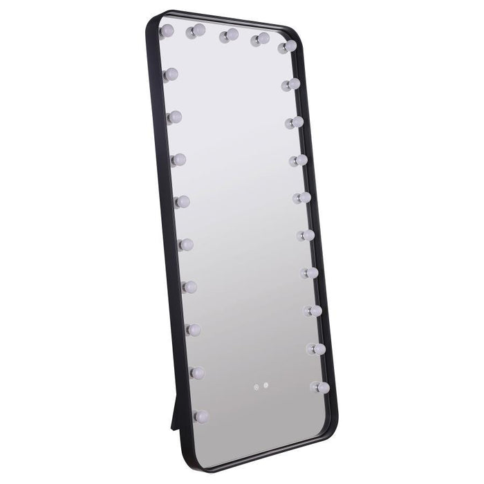 Canton - LED Standing Mirror With Speakers - Black – Floor Mirrors by Coaster Fine Furniture at Furniture Wholesale Plus , Nashville furniture store