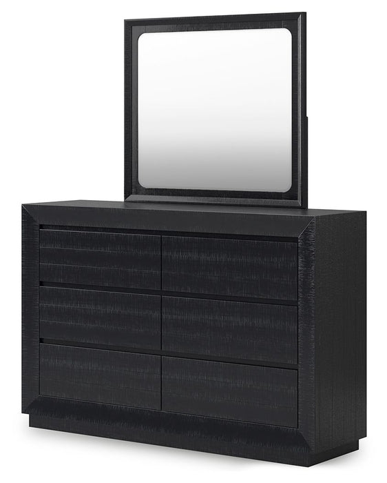 Londer - Dresser And Mirror - Black – Dresser & Mirror by Millennium® by Ashley at Furniture Wholesale Plus , Nashville furniture store