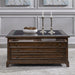 Arden Road - Square Collector Cocktail Table - Satin Cherry – Cocktail Tables by Liberty Furniture at Furniture Wholesale Plus , Nashville furniture store