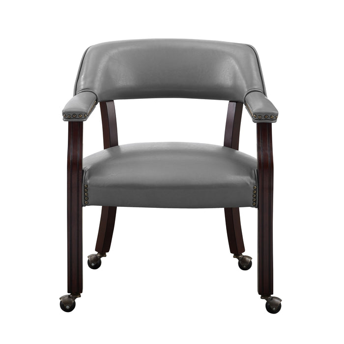 Tournament - Arm Chair With Casters - Premium Arm Chairs from Steve Silver Furniture - Just $199! Shop now at Furniture Wholesale Plus  We are the best furniture store in Nashville, Hendersonville, Goodlettsville, Madison, Antioch, Mount Juliet, Lebanon, Gallatin, Springfield, Murfreesboro, Franklin, Brentwood
