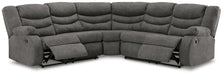 Partymate - Reclining Sectional – Reclining Sectionals by Signature Design by Ashley® at Furniture Wholesale Plus , Nashville furniture store