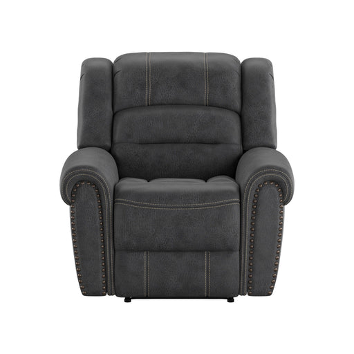 Baldwin - Gliding Recliner - Slate Gray - Premium Reclining Chairs from Emerald Home - Just $609! Shop now at Furniture Wholesale Plus  We are the best furniture store in Nashville, Hendersonville, Goodlettsville, Madison, Antioch, Mount Juliet, Lebanon, Gallatin, Springfield, Murfreesboro, Franklin, Brentwood