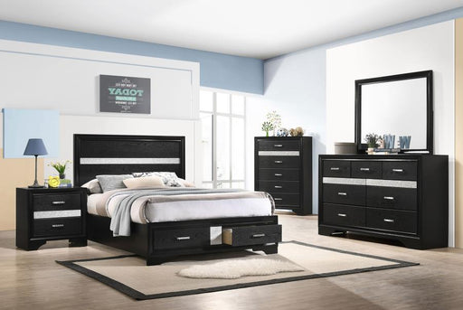 Miranda - Storage Bedroom Set – 4 Piece Bedroom Sets by CoasterEveryday at Furniture Wholesale Plus , Nashville furniture store