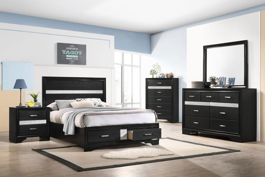 Miranda - Storage Bedroom Set – 4 Piece Bedroom Sets by CoasterEveryday at Furniture Wholesale Plus , Nashville furniture store