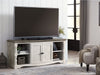 Havalance - Extra Large TV Stand - 2 Doors - Brown / Beige – TV Stands by Signature Design by Ashley® at Furniture Wholesale Plus , Nashville furniture store