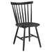 Hollyoak - Windsor Wood Dining Side Chair (Set of 2) - Black – Chair Sets by Coaster Fine Furniture at Furniture Wholesale Plus , Nashville furniture store