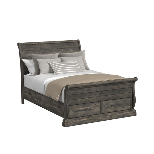 Park Ridge - Sleigh Storage Bed – Storage Beds by Elements International at Furniture Wholesale Plus , Nashville furniture store
