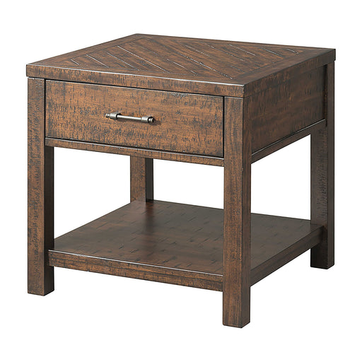 Jax - End Table - Dark Walnut – End Tables by Elements International at Furniture Wholesale Plus , Nashville furniture store