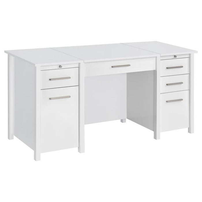 Dylan - 4-Drawer Lift Top Office Desk – Lift Top Desks by CoasterEssence at Furniture Wholesale Plus , Nashville furniture store