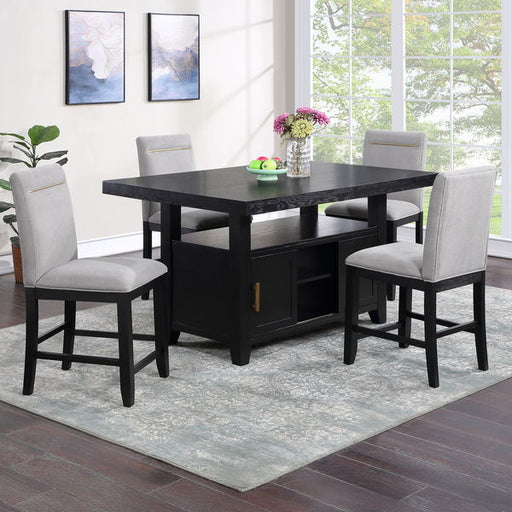 Yves - Counter Height Dining Room Set – 5 Piece Dining Room Sets by Steve Silver Furniture at Furniture Wholesale Plus , Nashville furniture store