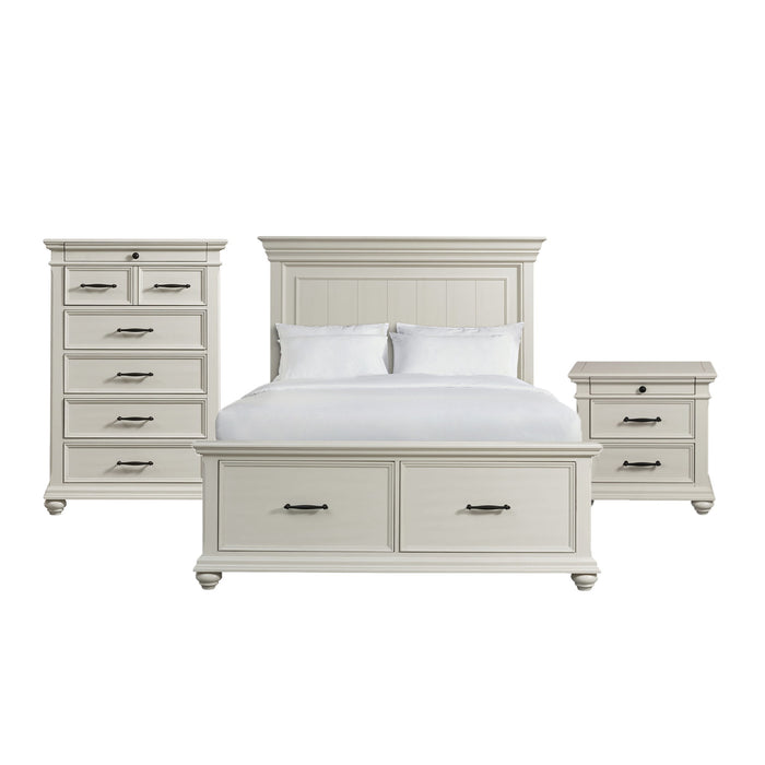 Slater - Platform Storage Bedroom Set – 3 Piece Bedroom Sets by Elements International at Furniture Wholesale Plus , Nashville furniture store