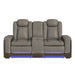 Lantana - Power Motion Loveseat With Power Headrest, LED, And Console – Reclining Loveseats by Elements International at Furniture Wholesale Plus , Nashville furniture store