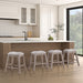 Taylor - Counter Stool (Set of 2) - Light Brown / Gray – Stool Sets by Steve Silver Furniture at Furniture Wholesale Plus , Nashville furniture store