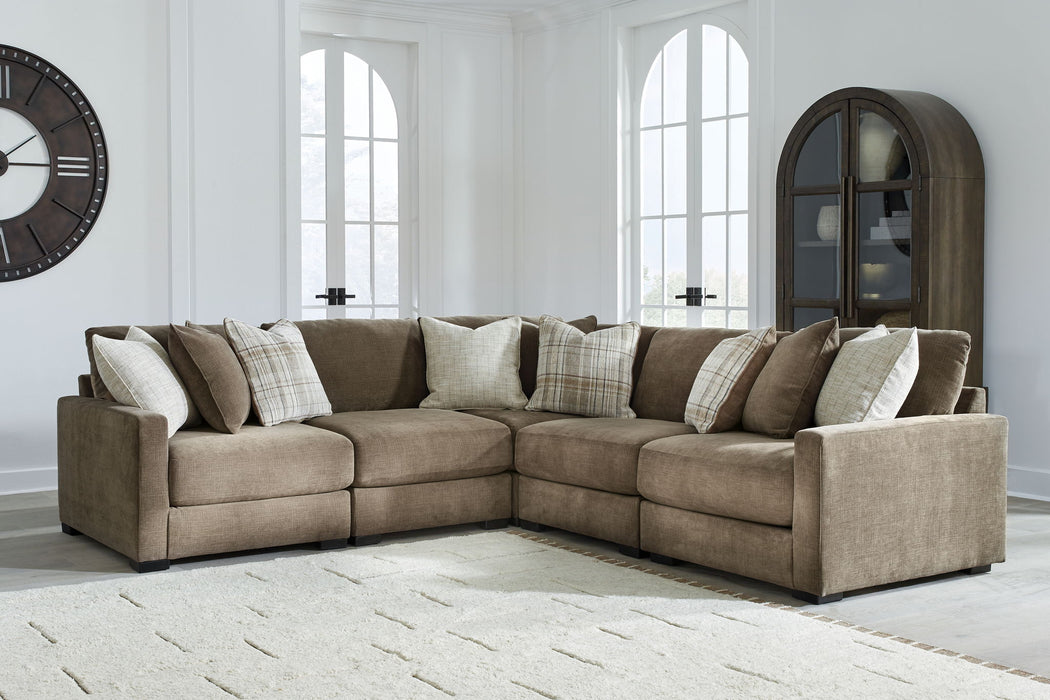 Camellia-Court - Sectional – Stationary Sectionals by Benchcraft® at Furniture Wholesale Plus , Nashville furniture store