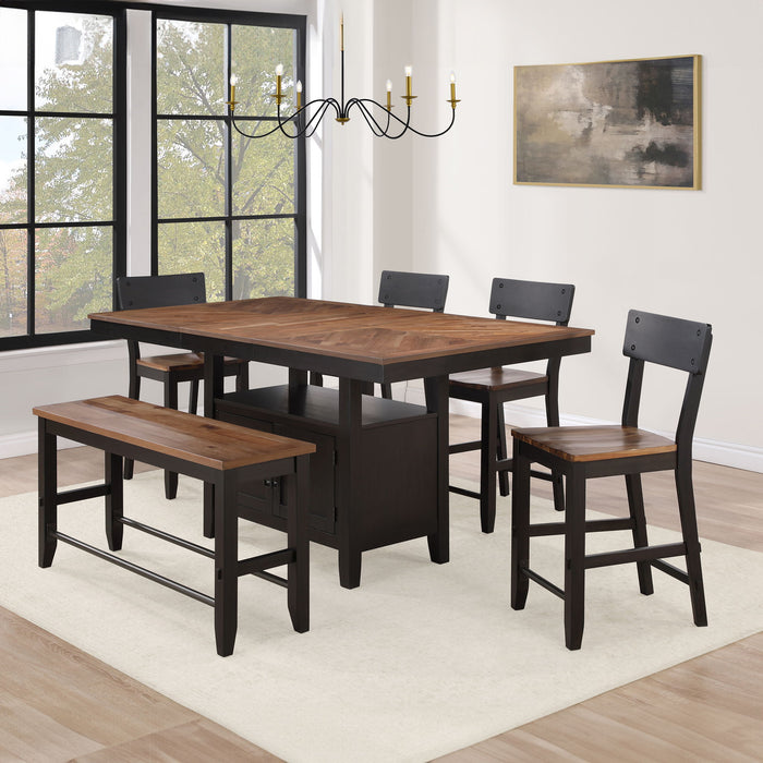 Bermuda - Counter Dining Set - Premium 5 Piece Dining Room Sets from Steve Silver Furniture - Just $1339! Shop now at Furniture Wholesale Plus  We are the best furniture store in Nashville, Hendersonville, Goodlettsville, Madison, Antioch, Mount Juliet, Lebanon, Gallatin, Springfield, Murfreesboro, Franklin, Brentwood