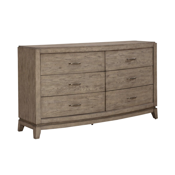 Avalon - 6 Drawer Dresser – Dresser & Mirror by Liberty Furniture at Furniture Wholesale Plus , Nashville furniture store