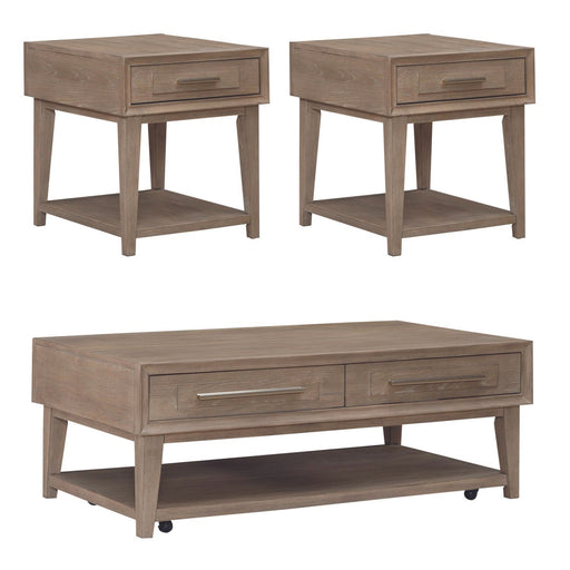 Brentwood - 3 Piece Set - Sandstone – Table Sets by Liberty Furniture at Furniture Wholesale Plus , Nashville furniture store