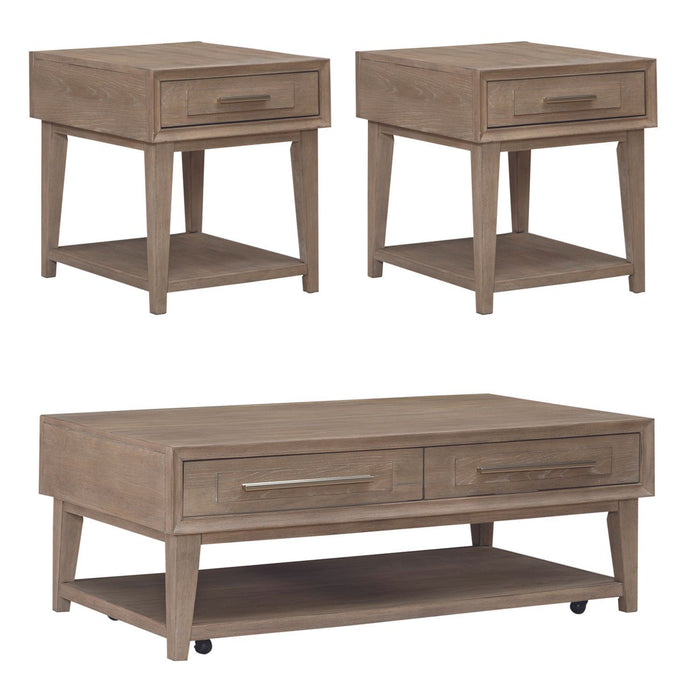 Brentwood - 3 Piece Set - Sandstone – Table Sets by Liberty Furniture at Furniture Wholesale Plus , Nashville furniture store
