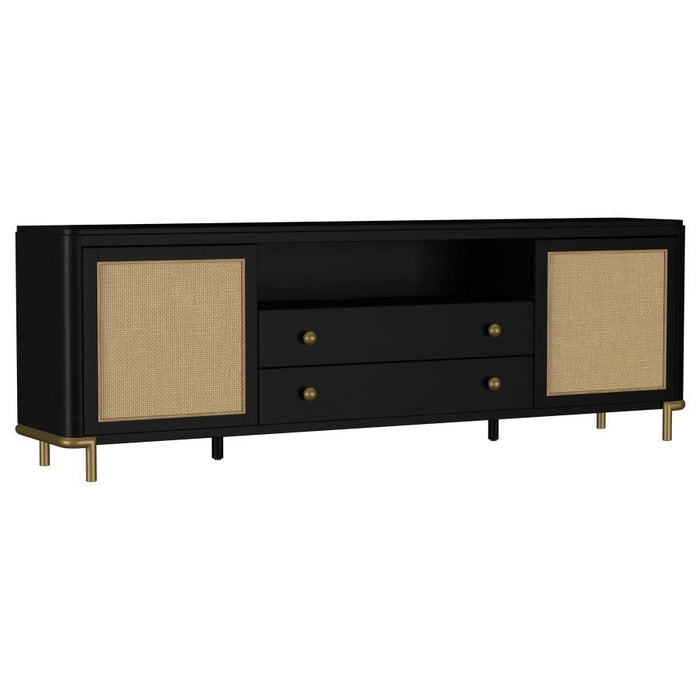 Arini - Rattan Cane 2-Door TV Stand Media Console - Premium TV Stands from Coaster Fine Furniture - Just $1079! Shop now at Furniture Wholesale Plus  We are the best furniture store in Nashville, Hendersonville, Goodlettsville, Madison, Antioch, Mount Juliet, Lebanon, Gallatin, Springfield, Murfreesboro, Franklin, Brentwood