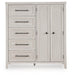 Darbonton - Door Chest - Dove White – Door Chests by Signature Design by Ashley® at Furniture Wholesale Plus , Nashville furniture store