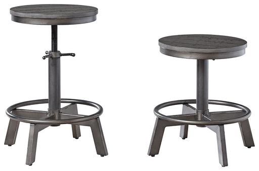 Torjin - Swivel Stool (Set of 2) - Premium Stool Sets from Signature Design by Ashley® - Just $148! Shop now at Furniture Wholesale Plus  We are the best furniture store in Nashville, Hendersonville, Goodlettsville, Madison, Antioch, Mount Juliet, Lebanon, Gallatin, Springfield, Murfreesboro, Franklin, Brentwood