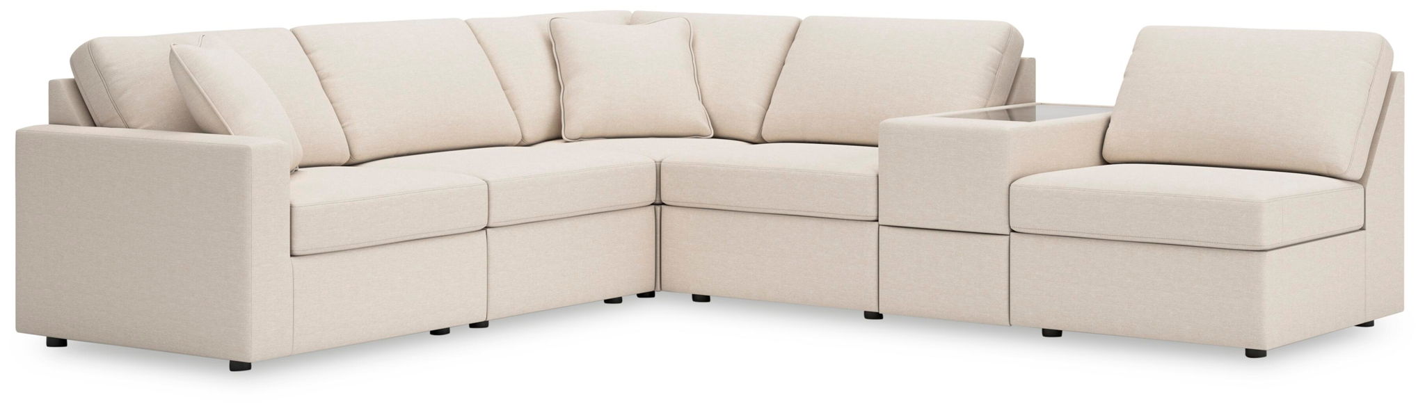 Modmax - Sectional - Oyster – Stationary Sectionals by Signature Design by Ashley® at Furniture Wholesale Plus , Nashville furniture store