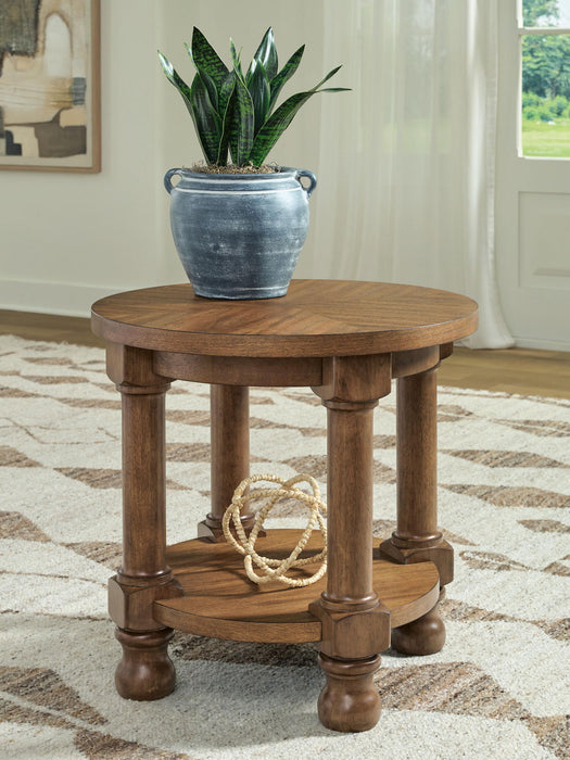 Chadworth - Round Table – End Tables by Signature Design by Ashley® at Furniture Wholesale Plus , Nashville furniture store