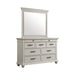 Slater - 9-Drawer Dresser With Mirror – Dresser & Mirror by Elements International at Furniture Wholesale Plus , Nashville furniture store