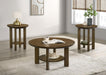 Ottowa - Round Wood Coffee Table Set – Table Sets by Coaster Fine Furniture at Furniture Wholesale Plus , Nashville furniture store