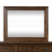 Saddlebrook - Mirror - Dark Brown – Mirrors by Liberty Furniture at Furniture Wholesale Plus , Nashville furniture store