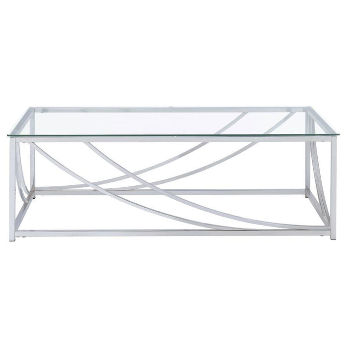 Lille - Glass Top Entryway Sofa Console Table Accents – End Tables by CoasterEssence at Furniture Wholesale Plus , Nashville furniture store