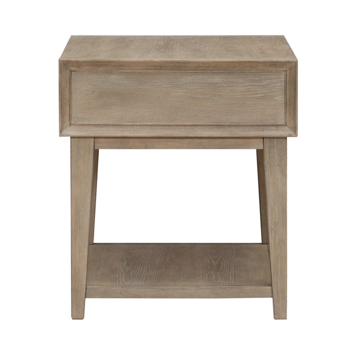 Brentwood - End Table - Sandstone – End Tables by Liberty Furniture at Furniture Wholesale Plus , Nashville furniture store
