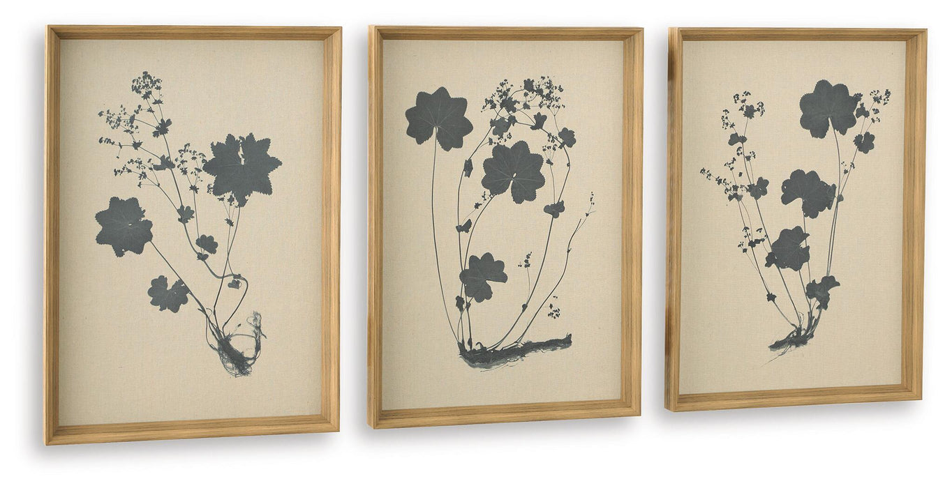 Huddwick - Wall Art Set (Set of 3) - Linen / Black – Canvas Art Sets by Signature Design by Ashley® at Furniture Wholesale Plus , Nashville furniture store