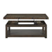 Colorado - Occasional Coffee Table With Lift Top - Charcoal – Coffee Tables by Elements International at Furniture Wholesale Plus , Nashville furniture store
