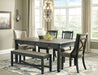 Tyler Creek - Dining Table Set – 6 Piece Dining Room Sets by Signature Design by Ashley® at Furniture Wholesale Plus , Nashville furniture store