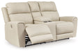 Dahlmoore - Dbl Power Reclining Loveseat With Console - Almond – Reclining Loveseats by Signature Design by Ashley® at Furniture Wholesale Plus , Nashville furniture store