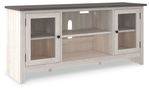 Dorrinson - TV Stand - Premium TV Stands from Signature Design by Ashley® - Just $328! Shop now at Furniture Wholesale Plus  We are the best furniture store in Nashville, Hendersonville, Goodlettsville, Madison, Antioch, Mount Juliet, Lebanon, Gallatin, Springfield, Murfreesboro, Franklin, Brentwood