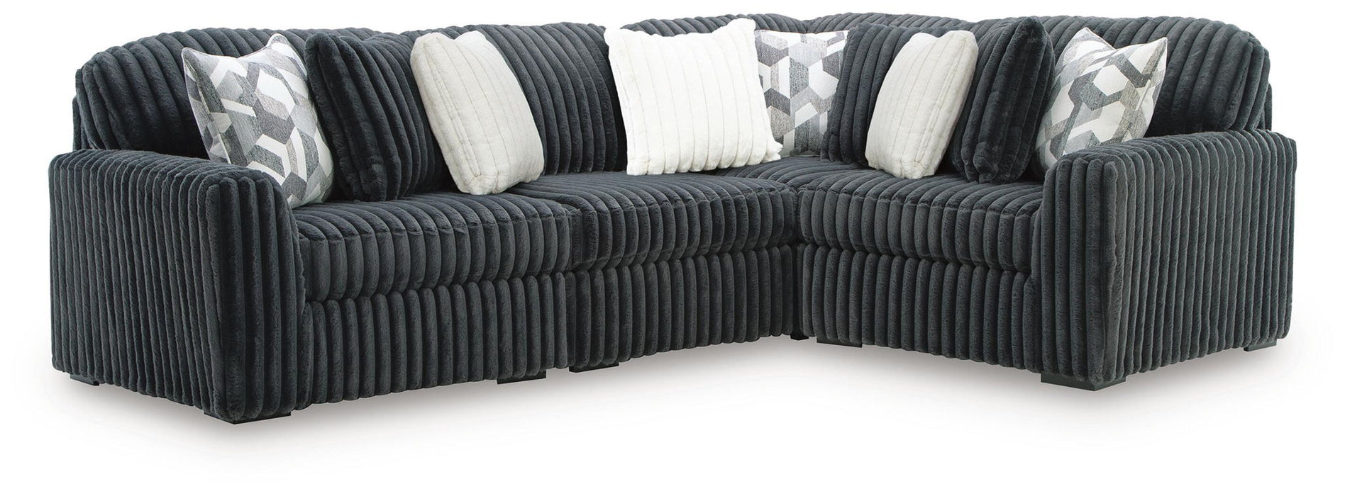 Midnight-Madness - Sectional – Stationary Sectionals by Signature Design by Ashley® at Furniture Wholesale Plus , Nashville furniture store