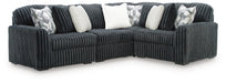 Midnight-Madness - Sectional – Stationary Sectionals by Signature Design by Ashley® at Furniture Wholesale Plus , Nashville furniture store