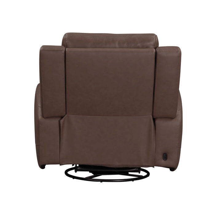 Beckham - Swivel Glider Recliner P2 - Aline Saddle – Swivel Glider Chairs by Liberty Furniture at Furniture Wholesale Plus , Nashville furniture store