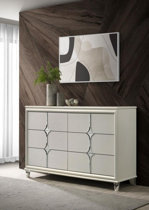 Olivia - 6-Drawer Dresser – Dressers by Coaster Fine Furniture at Furniture Wholesale Plus , Nashville furniture store