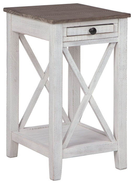 Adalane - Accent Table - White / Gray – Accent Tables by Signature Design by Ashley® at Furniture Wholesale Plus , Nashville furniture store