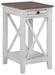 Adalane - Accent Table - White / Gray – Accent Tables by Signature Design by Ashley® at Furniture Wholesale Plus , Nashville furniture store