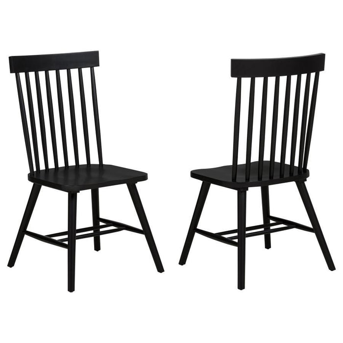Andrews - Windsor Spindle Back Dining Side Chair (Set of 2) – Chair Sets by Coaster Fine Furniture at Furniture Wholesale Plus , Nashville furniture store
